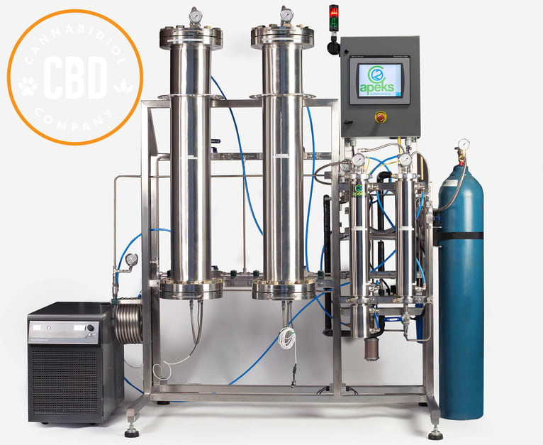 CO2 extraction module for hemp extraction